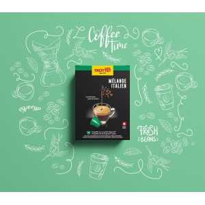Nespresso®* Kompatible Kapseln Italian Blend 50 Kapseln