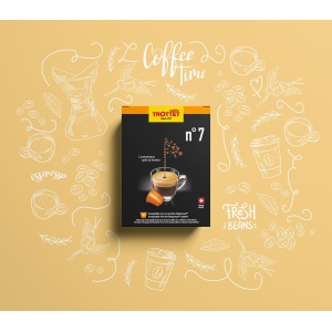 Nespresso®* Kompatible Kapseln N°7 50 Kapseln Cafés Trottet