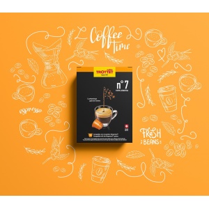 Nespresso®* Kompatible Kapseln N°7 100% Arabica 50 Kapseln Cafés Trottet
