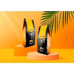 N°7 100% Arabica 1kg Coffeebeans Cafés Trottet