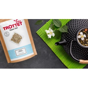 Tisane de citronnelle - Infusion en vrac 70G - Cafés Trottet