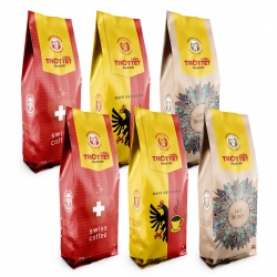 Pack café en grains 6x250G