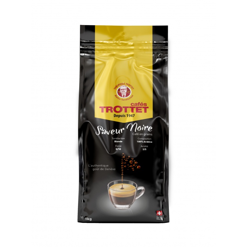 1 Kilo de Café en Grains Arôme intense & Goût unique Pur Arabica