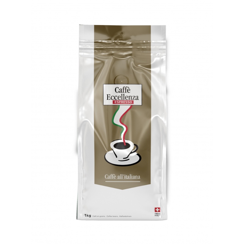 1 kg Café en grain Eccellenza Espresso Cafés Trottet