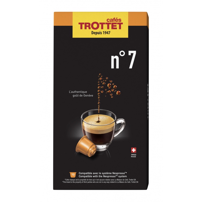 Nespresso®* Kompatible Kapseln N°7 10 Kapseln Nespresso®* Kompatible Kapseln N°7 10 Kapseln