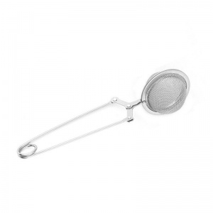 Steel handle tea infuser