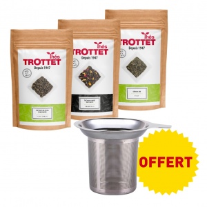 Pack thé vert + infuseur...