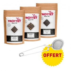 Pack thé noir + infuseur...
