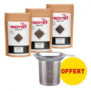 Pack thé noir + infuseur...