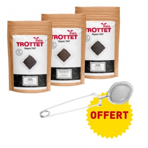 Pack thé noir + infuseur...