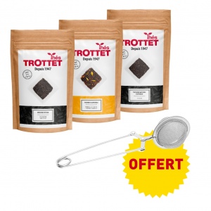 Pack thé noir + infuseur...