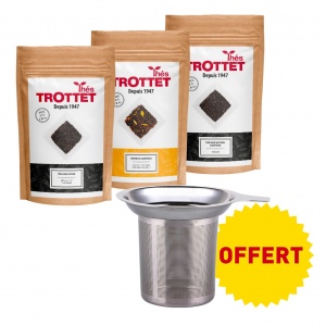 Pack thé noir + infuseur...